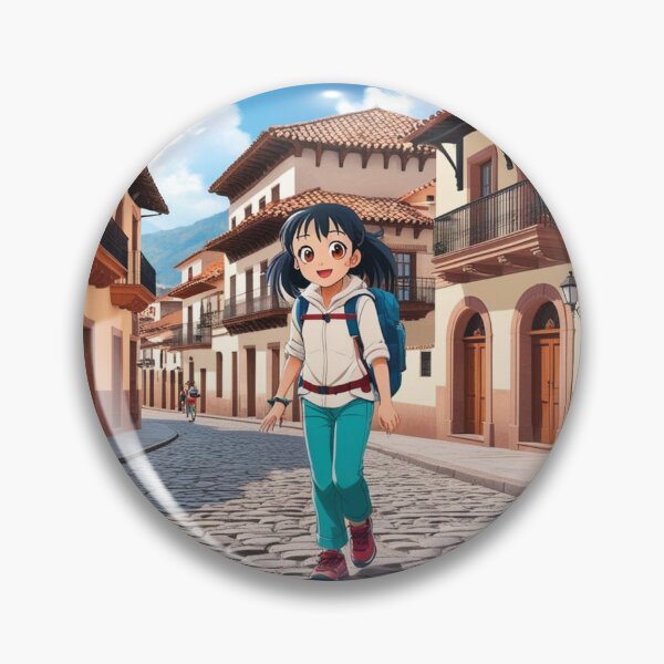 Item preview, Girl walking in Cuenca, Ecuador designed and sold by MerlinWear.
