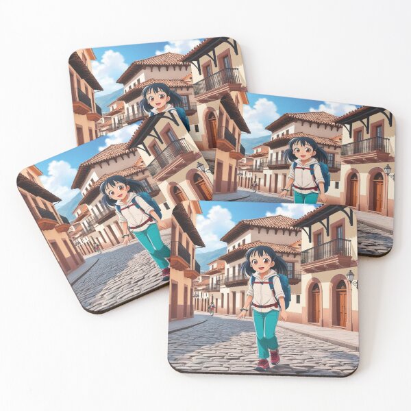 Item preview, Girl walking in Cuenca, Ecuador designed and sold by MerlinWear.