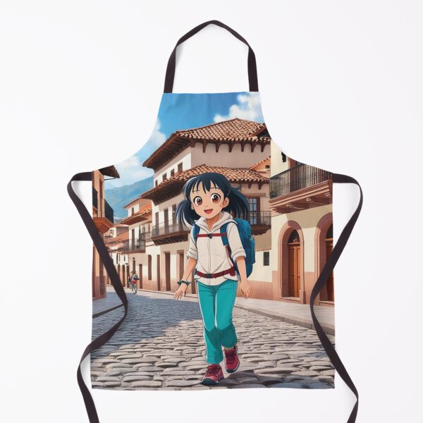 Item preview, Girl walking in Cuenca, Ecuador designed and sold by MerlinWear.