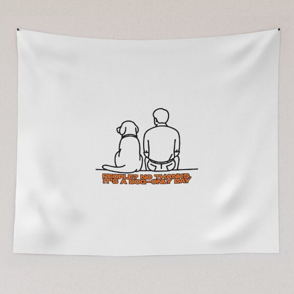 Item preview, People? No thanks. It's a dog-only day designed and sold by meesara.