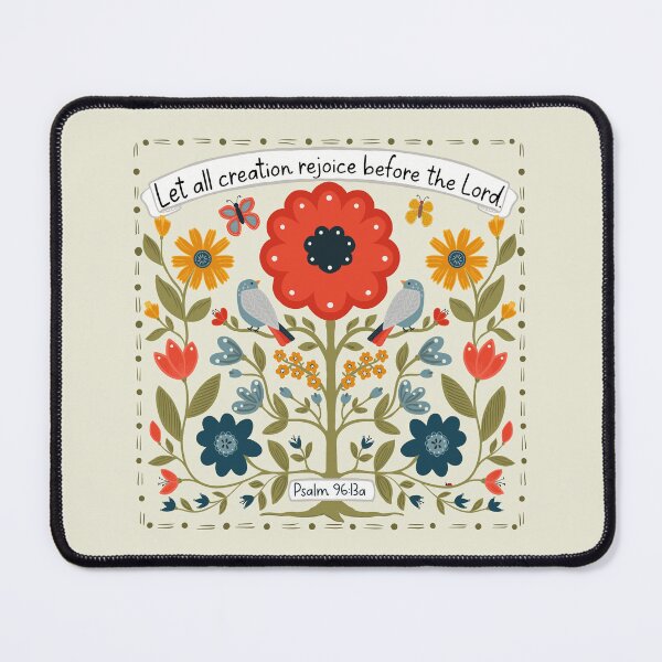 Item preview, Let All Creation Rejoice - Psalm 96:13a designed and sold by Willow & Grace Designs.
