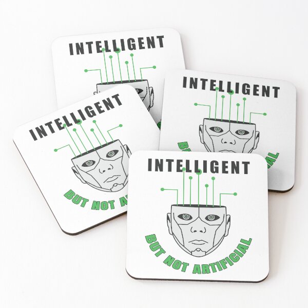 Item preview, Intelligent but Not Artificial designed and sold by AleksaDesignMTL.