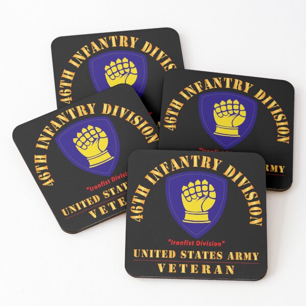 Item preview, Army - SSI - 46th Infantry Division - Ironfist Division - US Army Veteran X 300 designed and sold by Military Insignia Products.