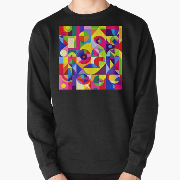 Item preview, Colorful And Vibrant Retro Geometric Abstract Art Design   designed and sold by DEC02.