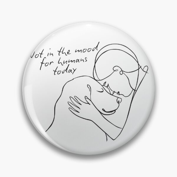 Item preview, Not in the mood for humans today designed and sold by meesara.