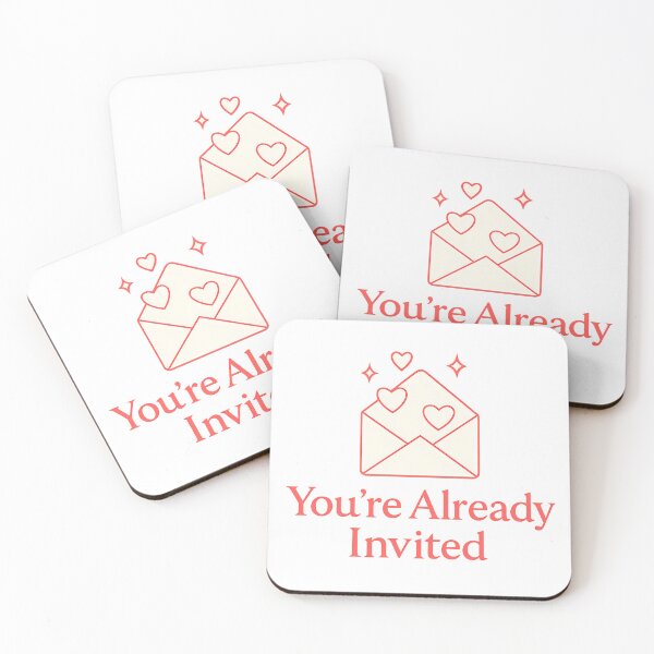 Item preview, You’re Already Invited – Cute Envelope Sorority Art designed and sold by summer-loving.