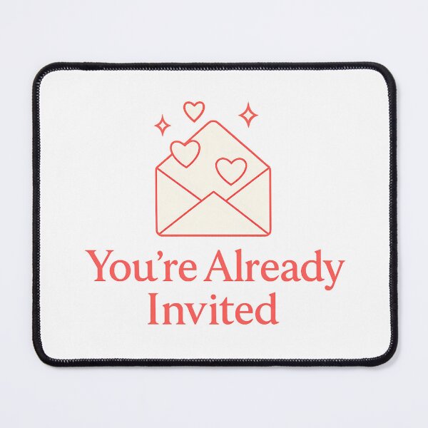 Item preview, You’re Already Invited – Cute Envelope Sorority Art designed and sold by summer-loving.