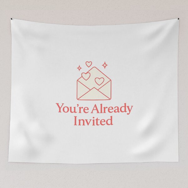 Item preview, You’re Already Invited – Cute Envelope Sorority Art designed and sold by summer-loving.