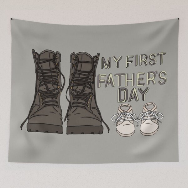 Item preview, My first fathers day designed and sold by Artistkhg.
