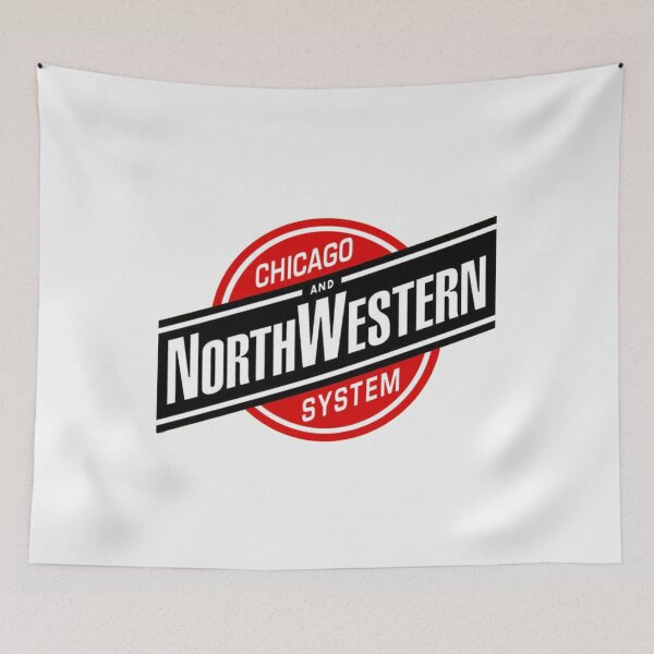 Item preview, Vintage Chicago And Northwestern Railway System designed and sold by QuayTradingCo.