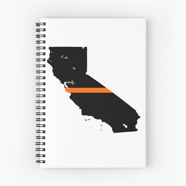 Item preview, California Thin Orange Line designed and sold by PhilbonianDezin.