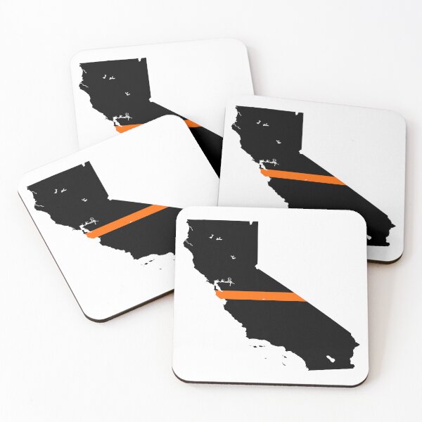 Item preview, California Thin Orange Line designed and sold by PhilbonianDezin.
