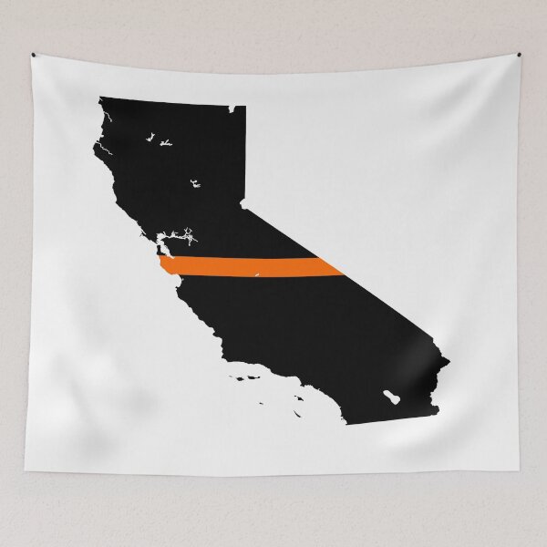 Item preview, California Thin Orange Line designed and sold by PhilbonianDezin.
