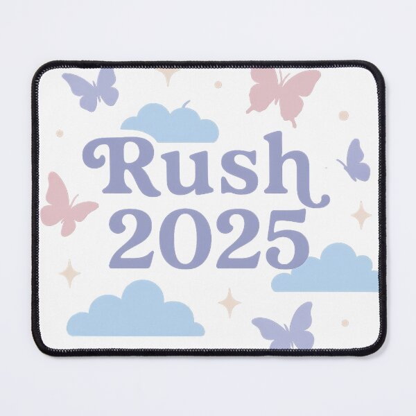 Item preview, Rush 2025 – Dreamy Pastel Butterfly Cloud Design designed and sold by summer-loving.