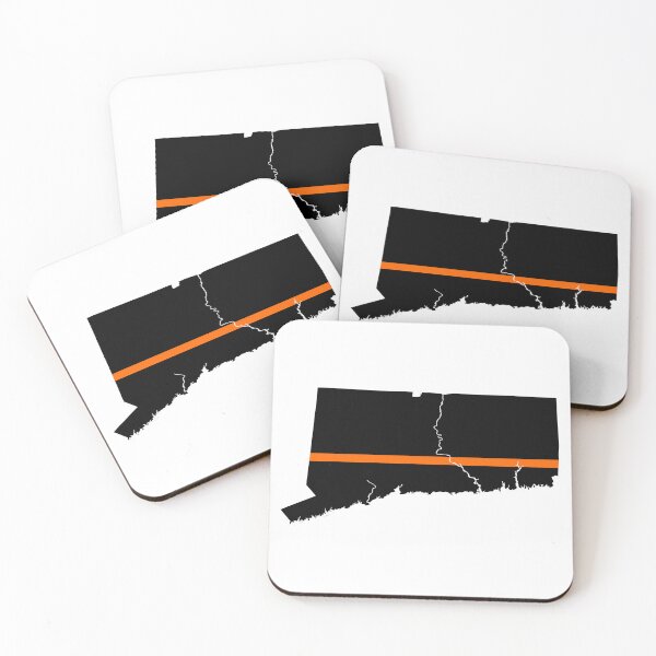Item preview, Connecticut Thin Orange Line designed and sold by PhilbonianDezin.