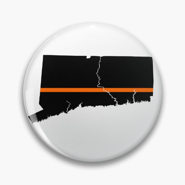 Item preview, Connecticut Thin Orange Line designed and sold by PhilbonianDezin.