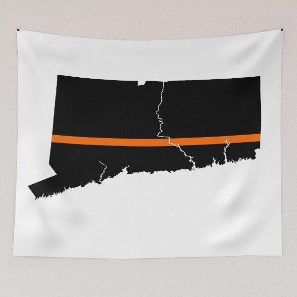 Item preview, Connecticut Thin Orange Line designed and sold by PhilbonianDezin.