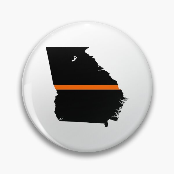 Item preview, Georgia Thin Orange Line designed and sold by PhilbonianDezin.