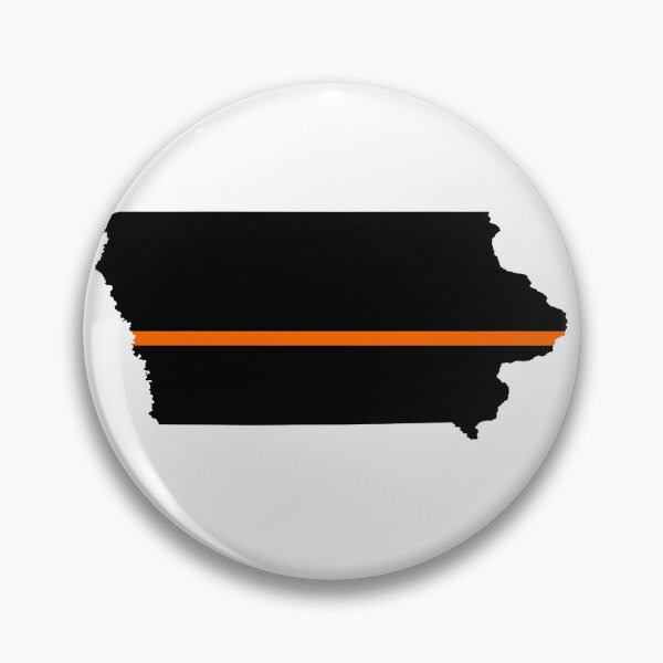 Item preview, Iowa Thin Orange Line designed and sold by PhilbonianDezin.