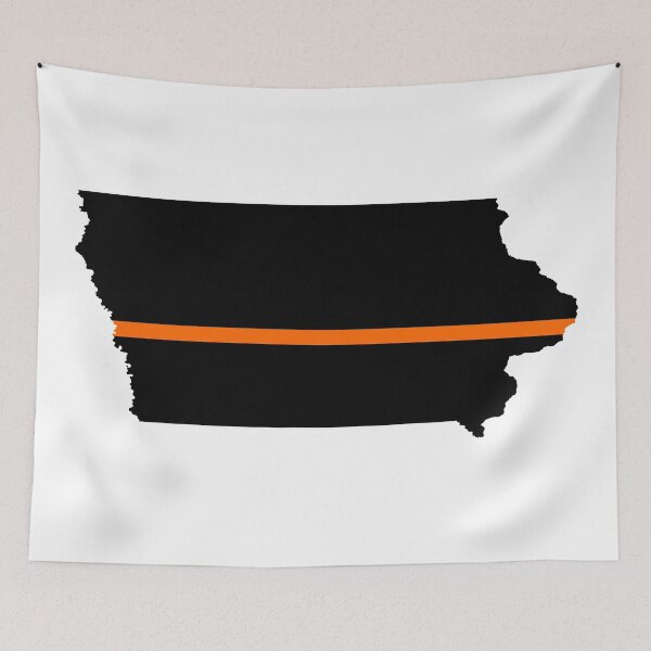 Item preview, Iowa Thin Orange Line designed and sold by PhilbonianDezin.
