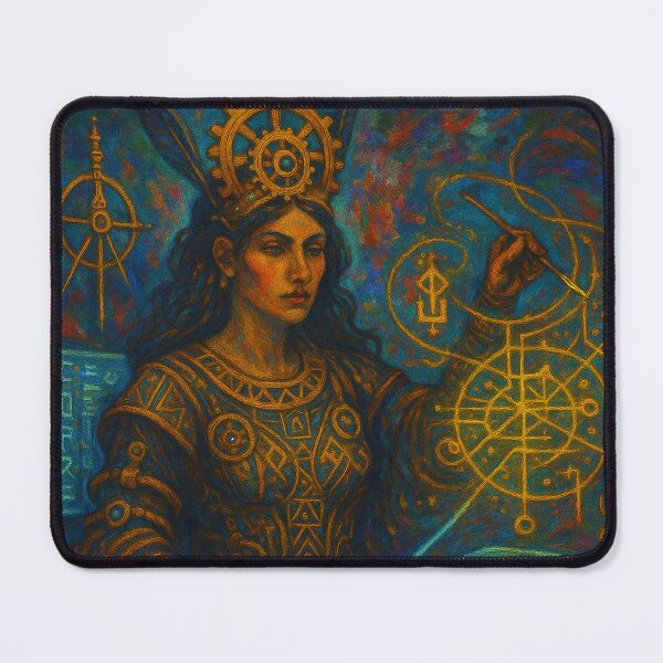 Item preview, Seshat Architect of Cosmic Time designed and sold by VidyoeDesigns67.