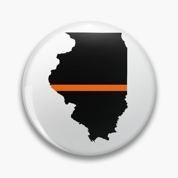 Item preview, Illinois Thin Orange Line designed and sold by PhilbonianDezin.