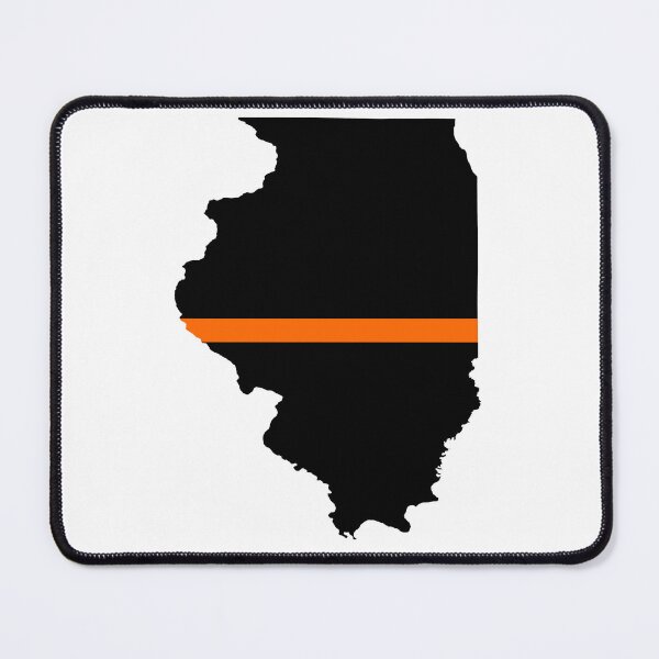 Item preview, Illinois Thin Orange Line designed and sold by PhilbonianDezin.