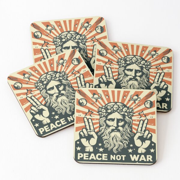 Item preview, Peace Not War designed and sold by metalcharisma.