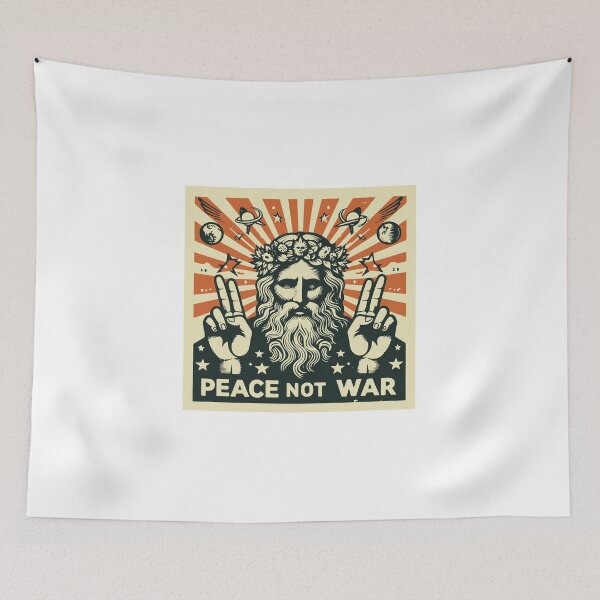 Item preview, Peace Not War designed and sold by metalcharisma.