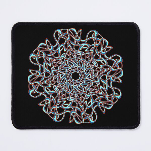 Item preview, One Continuous wavy line mandala designed and sold by DaveDanchuk.