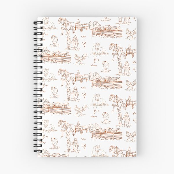 Item preview, Long Street Farm Toile Pattern designed and sold by jshuphotography.