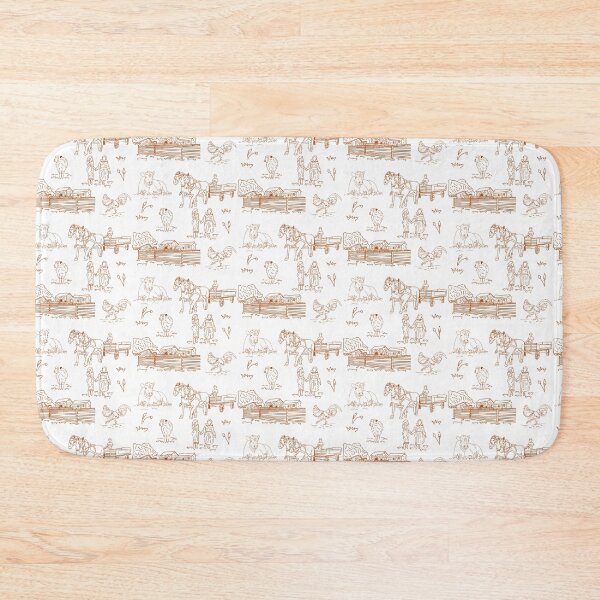 Item preview, Long Street Farm Toile Pattern designed and sold by jshuphotography.