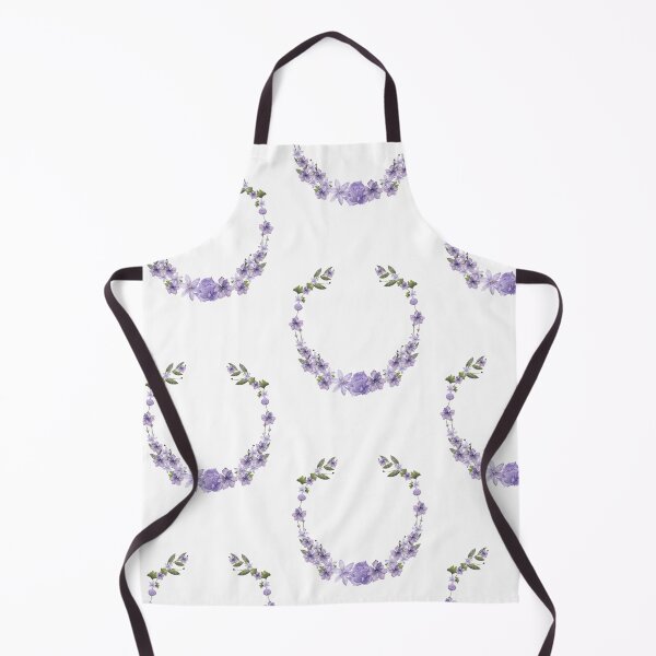 Item preview, Purple Flower Crown Watercolor Wreath designed and sold by Blueprint&co.