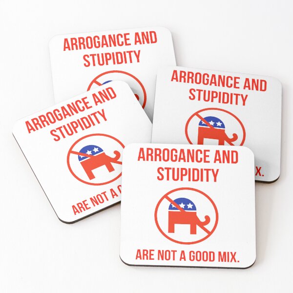 Item preview, Arrogance and stupidity. designed and sold by Rachel the Artist .
