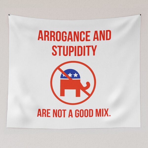 Item preview, Arrogance and stupidity. designed and sold by Rachel the Artist .
