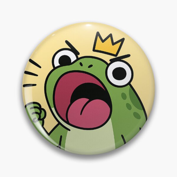 Item preview,  Screaming Frog. Chaos in a Crown designed and sold by SageAndMe.