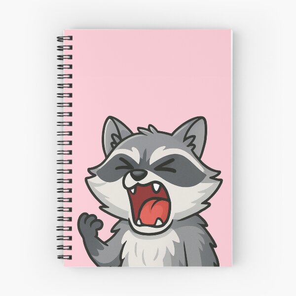 Item preview, Screaming Raccoon  designed and sold by SageAndMe.