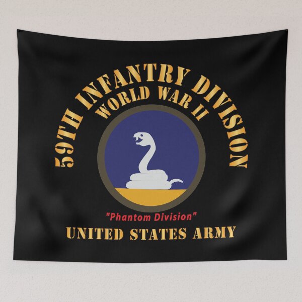 Item preview, Army - SSI - 59th Infantry Division  - WWII - Phantom Division - US Army X 300 designed and sold by Military Insignia Products.
