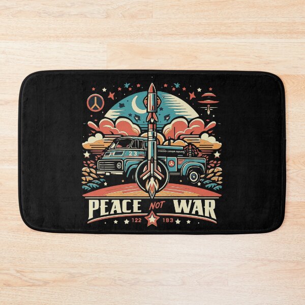 Item preview, Peace Not War Retro designed and sold by metalcharisma.