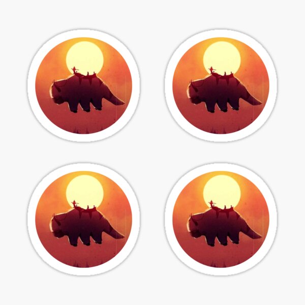 Item preview, Appa Flying 4 Pack designed and sold by Mik Smith.