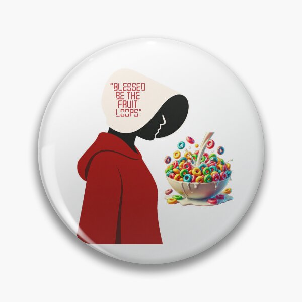 Item preview, Handmaid's Tale Parody – Fruit Loops Minimalist Art v10 designed and sold by KriticalDesigns.
