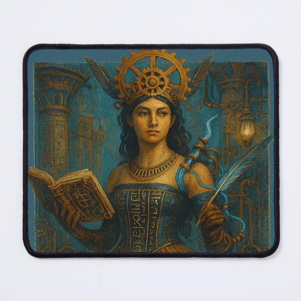 Item preview, Mechanical Seshat: Wisdom in Steam and Hieroglyphics designed and sold by VidyoeDesigns67.
