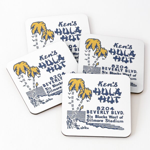 Item preview, Vintage Ken's Hula Hut - Los Angeles, California designed and sold by QuayTradingCo.