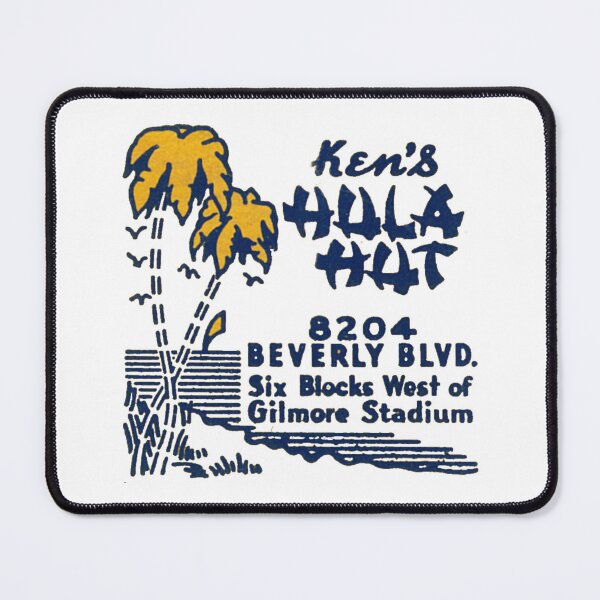 Item preview, Vintage Ken's Hula Hut - Los Angeles, California designed and sold by QuayTradingCo.