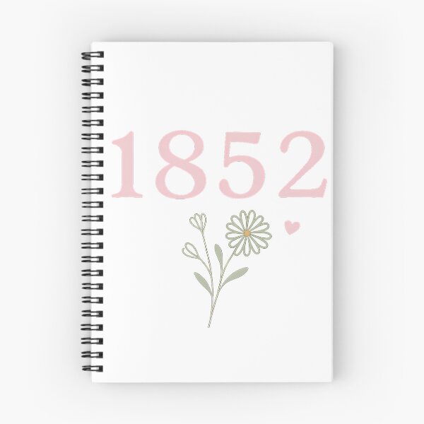 Item preview, 1852 Daisy – Vintage Floral Founding Year Sorority Design designed and sold by summer-loving.