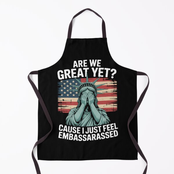Item preview, Are We Great Yet Embarrassed Statue Of Liberty designed and sold by brynatshop.