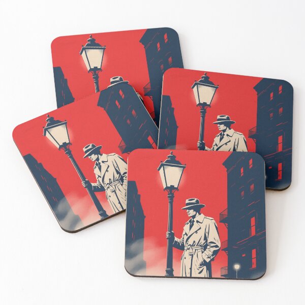 Item preview, Nightwatch – The Classic Noir Icon designed and sold by HoopeStylee.