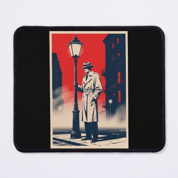 Item preview, Nightwatch – The Classic Noir Icon designed and sold by HoopeStylee.