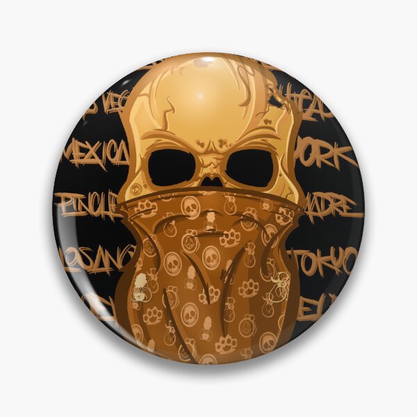 Item preview, Urban skull  designed and sold by ELPINCHEDESMADRE.