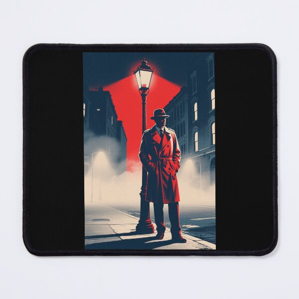 Item preview, Man Secrecy – The Classic Noir Icon designed and sold by HoopeStylee.